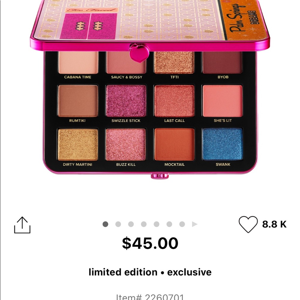Too Faced Palette